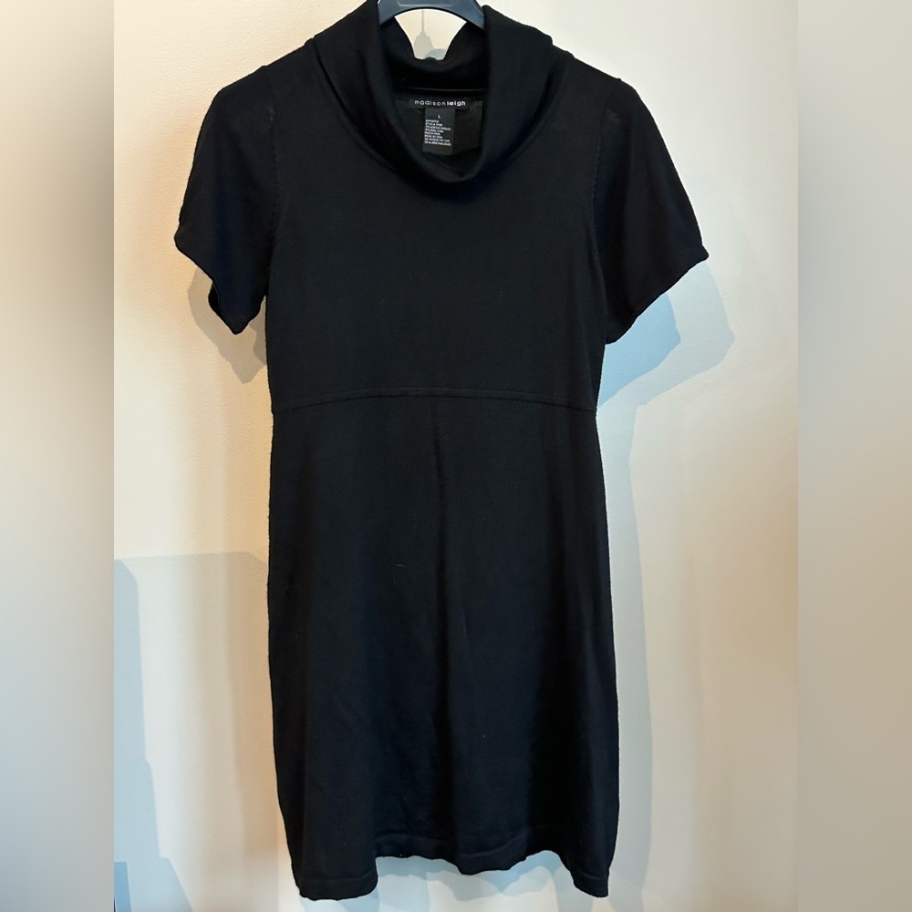 Madison Leigh black sweater dress